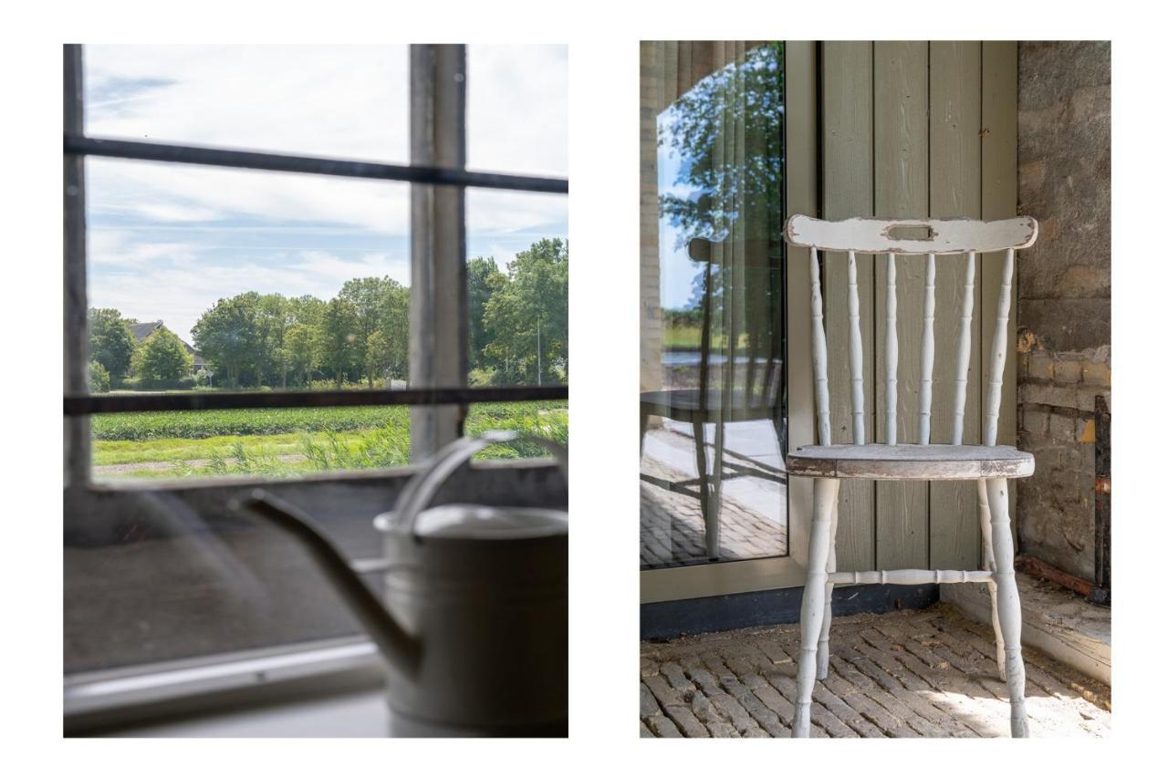 Appartement De Dageraad In Monumentale Boerderij Kimswerd Экстерьер фото