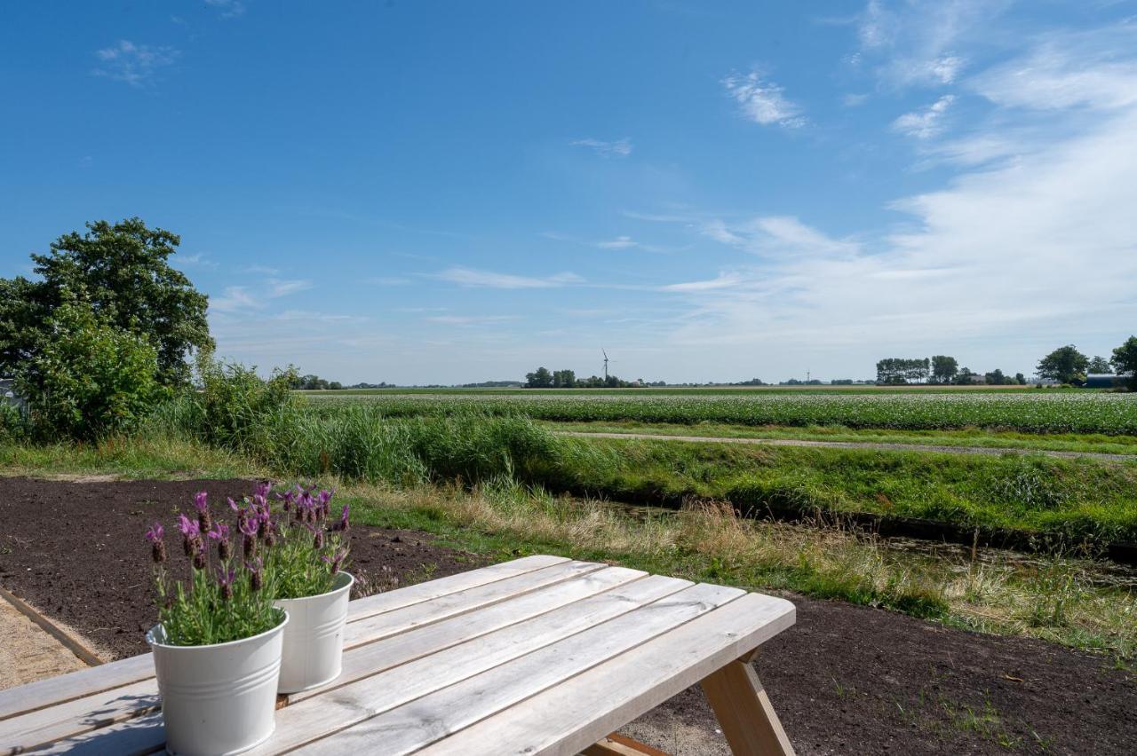 Appartement De Dageraad In Monumentale Boerderij Kimswerd Экстерьер фото